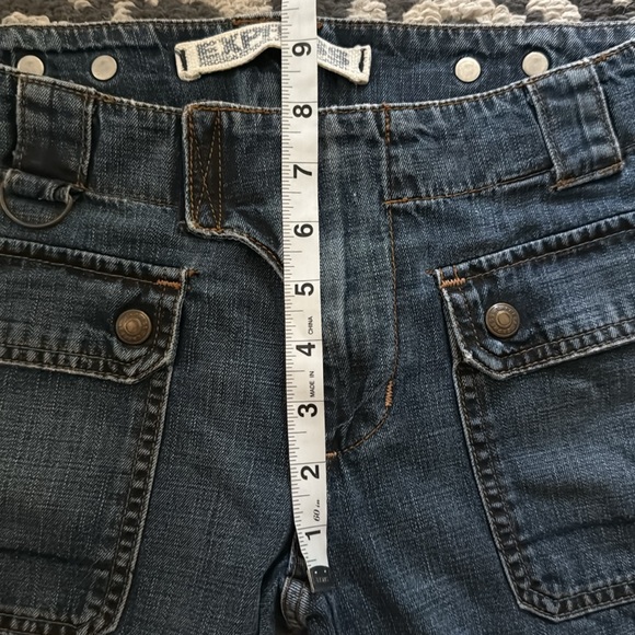 Size 2 Express low rise jeans Y2K - Picture 6 of 7